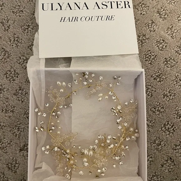Ulyana Aster | Accessories | Ulyana Aster Gold Hairpiece  display picture 2